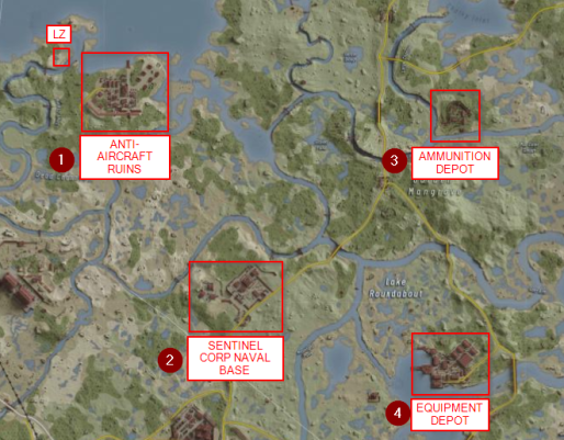 Operation Renewed Hope AO map